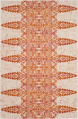 SAFAVIEH Evoke Maximillian Southwestern Area Rug, Ivory/Gold, 3'*5'