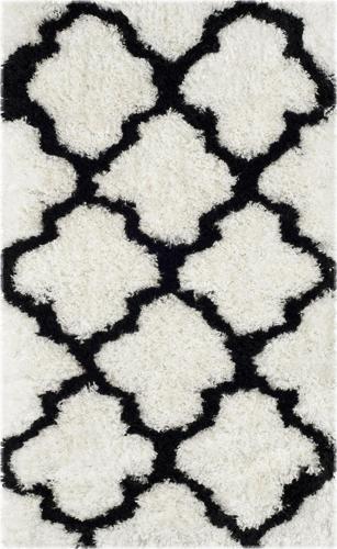 Safavieh Barcelona Anabelle Geometric Quatrefoils Shag Area Rug or Runner
