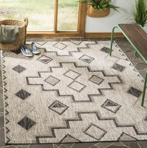 Safavieh Courtyard Floella Geometric Outdoor Area Rug or Runner