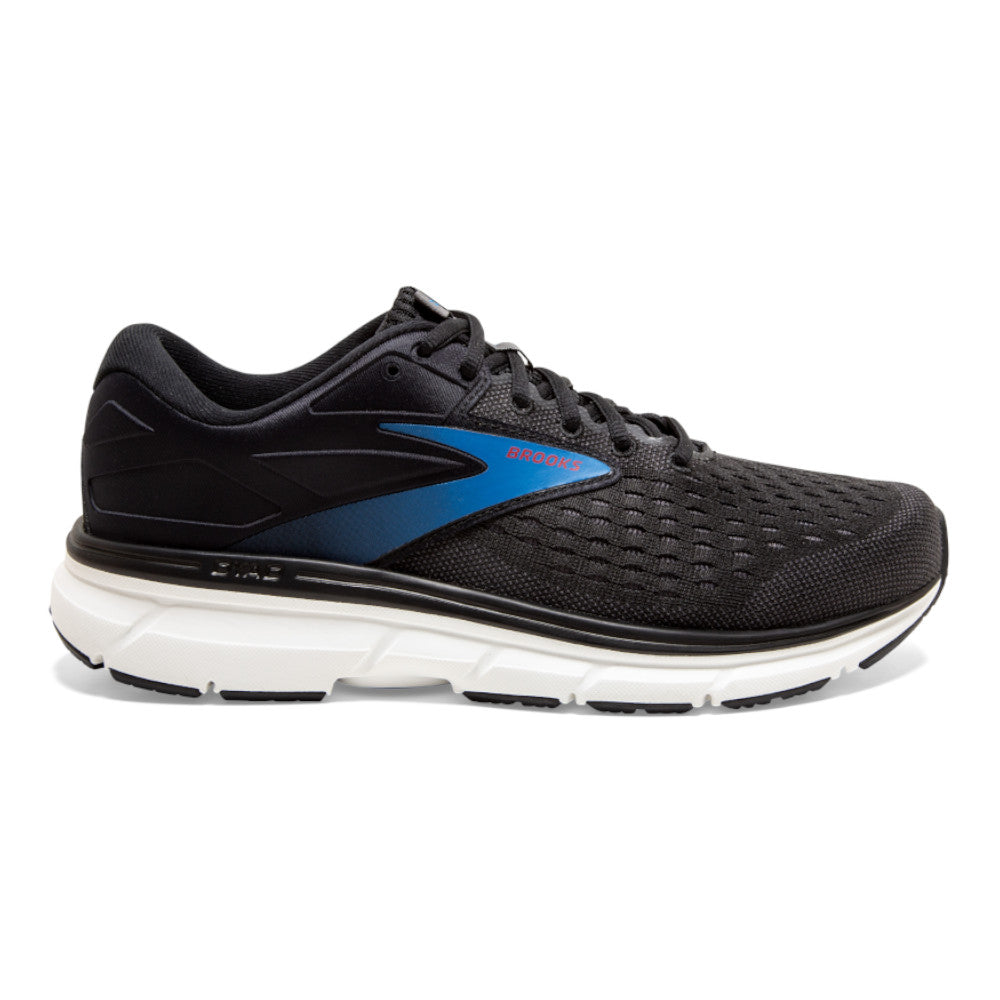 Men's Brooks Dyad 11, Black/Ebony/Blue, 12.5 D Medium
