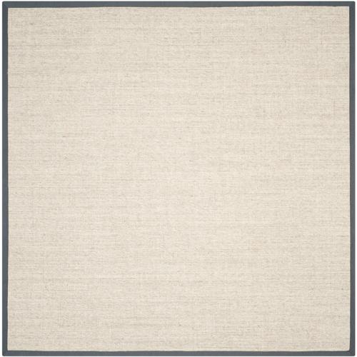 SAFAVIEH Natural Fiber Collection NF441B Marble/Grey Rug