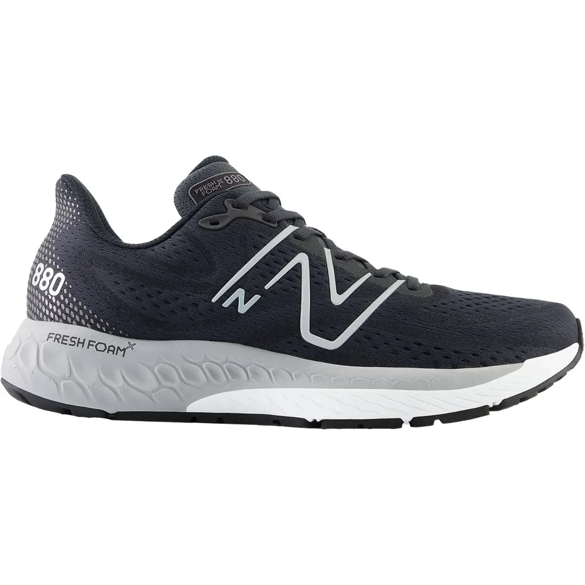 Men's New Balance Fresh Foam X 880v13, Phantom/Black Metallic/White, 12 D Medium