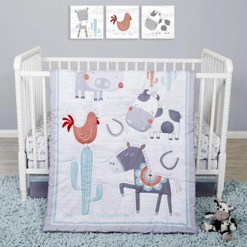 Sammy and Lou 4 Piece Bedding Sets, Crib Bed