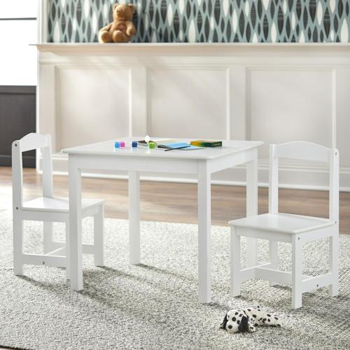 TMS Hayden Kids 3-Piece Table and Chair Set, Multiple Colors