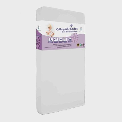 L.A. Baby Dreamland Orthopedic Natural Air Flow Waterproof Crib and Toddler Mattress