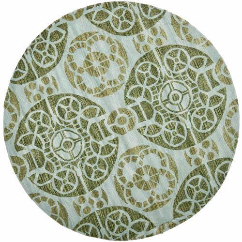 SAFAVIEH Wyndham WYD376K Handmade Turquoise / Green Rug