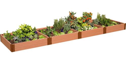 Frame It All Tool-Free Classic Sienna Raised Garden Bed 4'*16'*11 - 2 profile