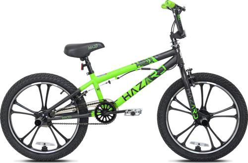 Kent Maddgear 20 In. Hazard Mag Wheel Boy's Bike, Green and Black