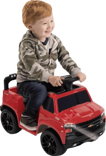 Kids' 6V Chevy Silverado Truck Ride-on, Red, by Huffy