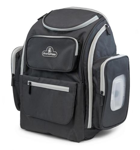 Primo Passi Grey On-The-Go Backpack Diaper Bag