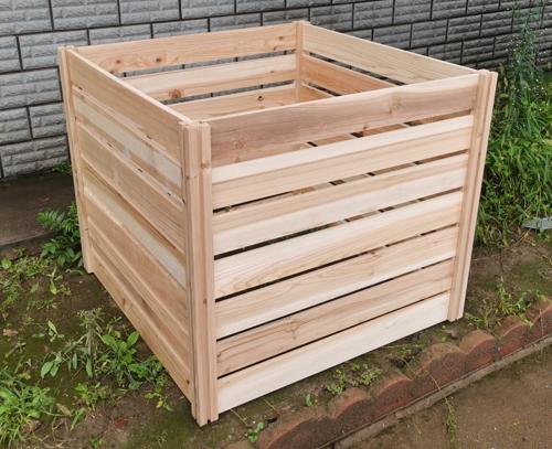 Expert Gardener Cedar Stationary Composter ,36x36x31in,173 gal,Natural