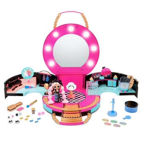 LOL Surprise Hair Salon Playset With 50 Surprises and Exclusive Mini Fashion Doll, Great Gift for Kids Ages 4 5 6+