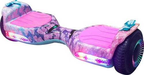 JoJo Siwa Hoverboard, Self-balancing Scooter with Bow and Light-up Wheels, for Kids Ages 8+