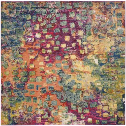 SAFAVIEH Monaco Collection MNC225D Pink / Multi Rug