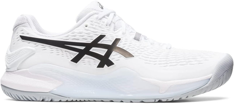 Men's Asics Gel-Resolution 9, White/Black, 10 D Medium