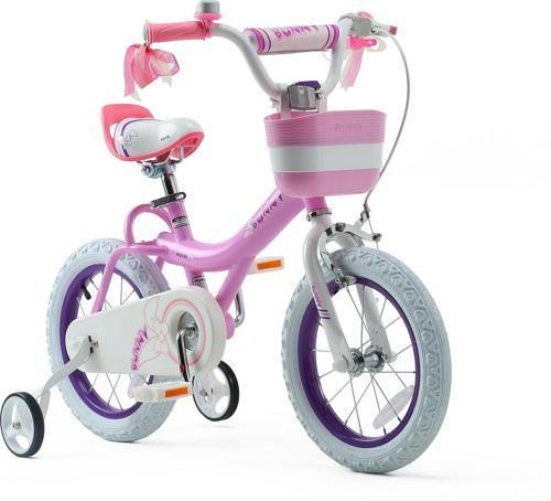 Royalbaby Bunny Girls Bike Pink 12 In Kids bicycle