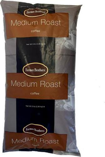 Farmer Brothers Ground Coffee, Medium Roast, 5 Lb. Bag
