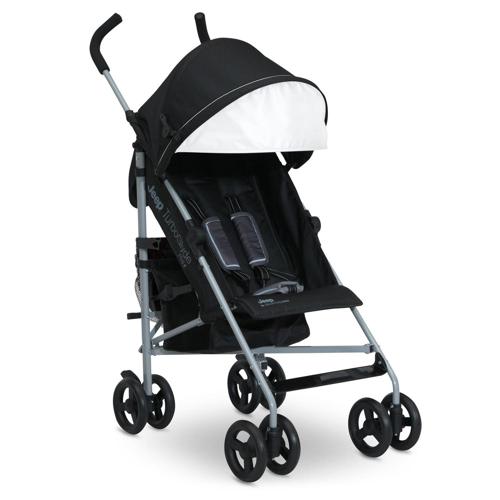 Jeep TurboGlyde Plus Stroller by Delta Children, Black