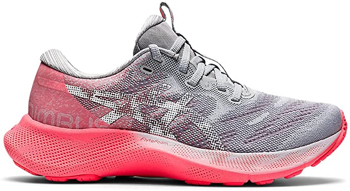 Women's Asics Gel-Nimbus LITE 2, Blazing Coral/White, 9 B Medium