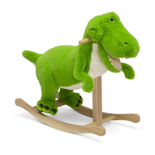 Toy Story Rex Rocker by Delta Children - Wooden Rocking Horse for Babies 18 Months and Up