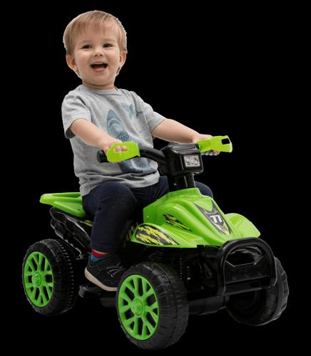 Kalee Green Quad ATV 6 Volt Battery Powered Ride on