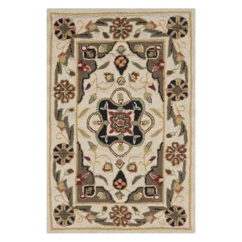SAFAVIEH Easy Care EZC757G Cream / Olive Rug
