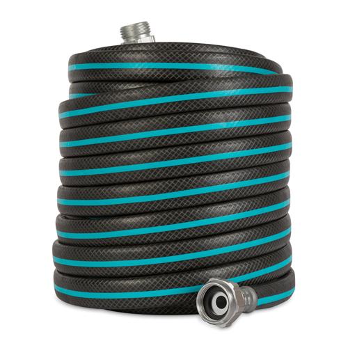 Gilmour AquaArmor Lightweight Hose 1/2*100', 869001-1001, Black/Aqua
