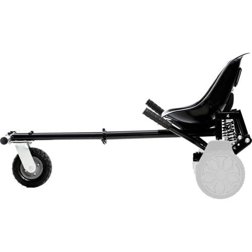 Jetson JetKart 2.0 Universal Hoverboard Attchment | Weight Limit up to 250 lb, Ages 12+ | Black | Fits Most Hoverboards (6.5 - 10 ), Adjustable Foot Rest | 6 Tires