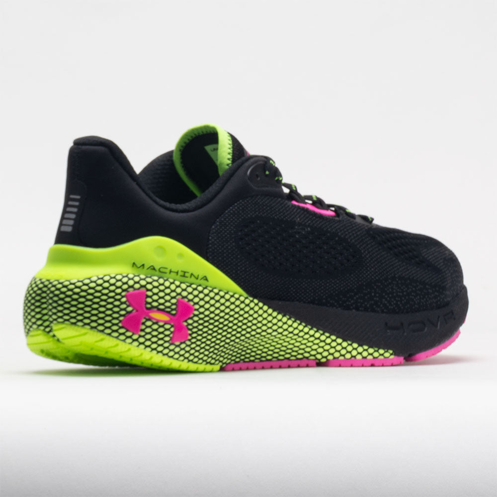 Under Armour HOVR Machina 3 Men's Black/Lime Surge/Rebel Pink