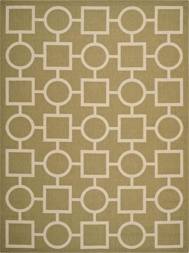 Safavieh Courtyard Archimedes Geometric Circle Indoor/Outdoor Area Rug