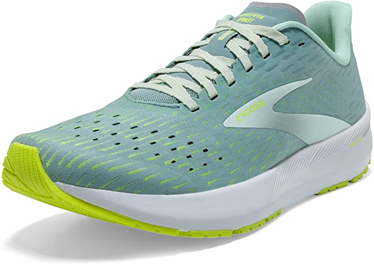 Women's Brooks Hyperion Tempo, Blue/Aqua/Nightlife, 6.5 B Medium