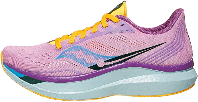 Women's Saucony Endorphin Pro, Future/Pink, 8 B Medium