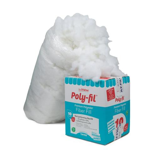 Poly-FilA Premium Polyester Fiber Fill by Fairfield, 10 Pound Box