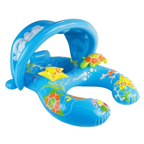 Poolmaster Mommy and Me Swimming Pool Baby Rider Tube U-Seat Chair Pool Float