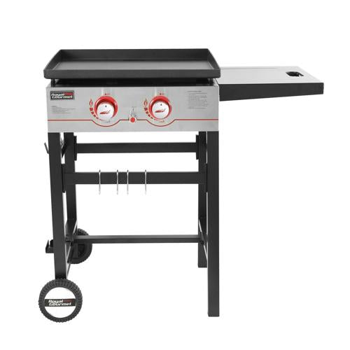 Royal Gourmet GB2000 Regal 2-Burner 26000-BTU Propane Gas Grill Griddle, 23 L