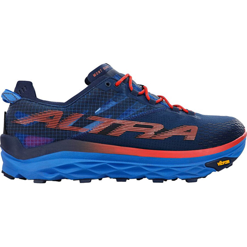Men's Altra Mont Blanc, Blue/Red, 11 D Medium