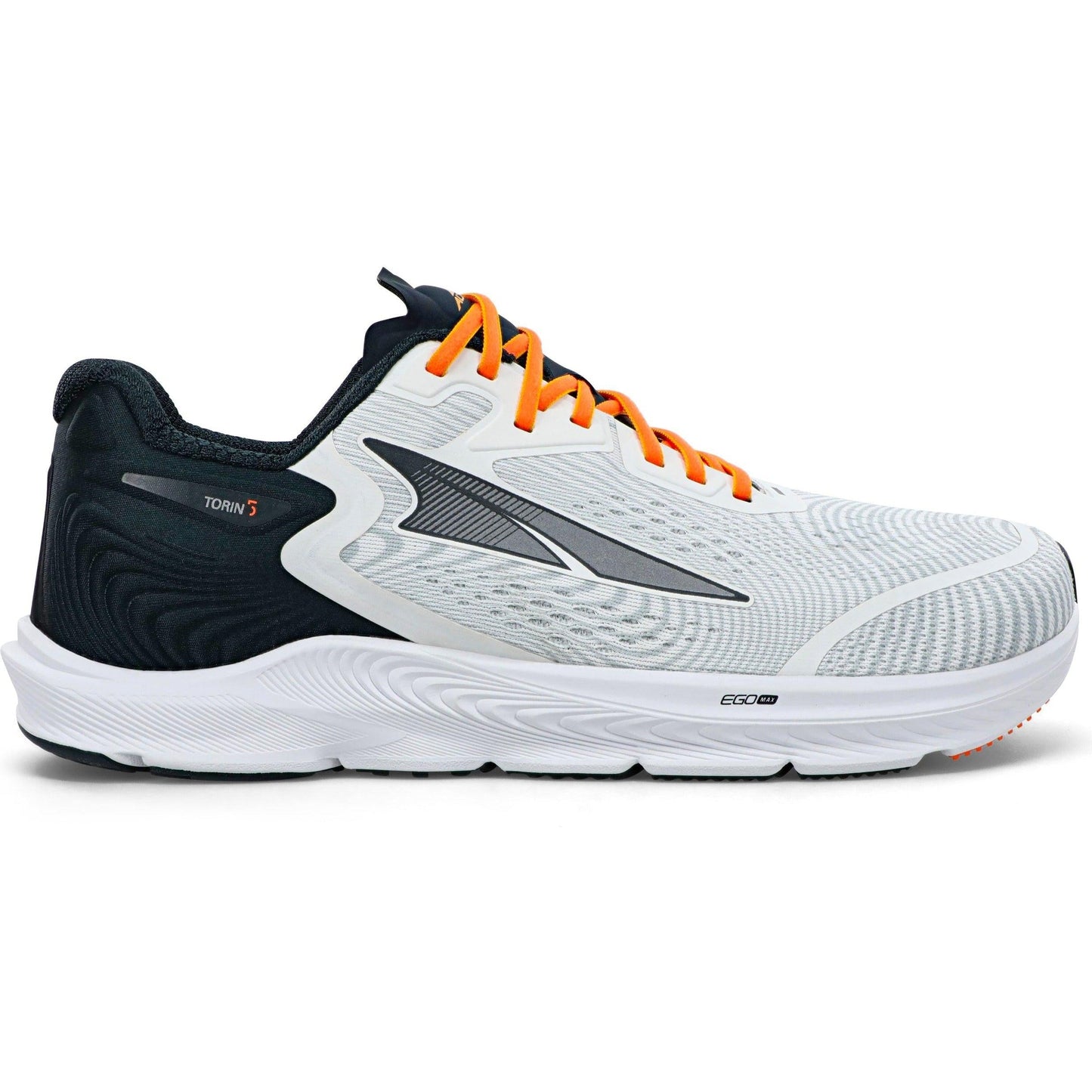 Men's Altra Torin 5, White/Orange, 11.5 D Medium