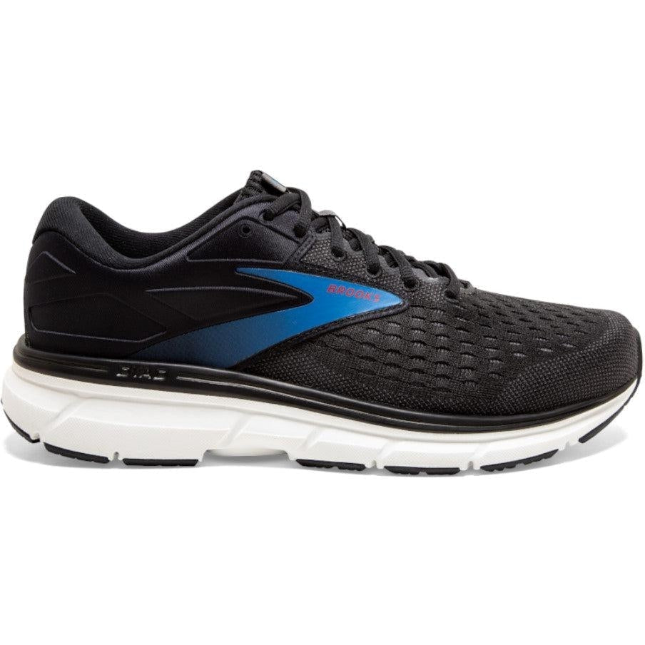 Men's Brooks Dyad 11, Black/Ebony/Blue, 10.5 D Medium