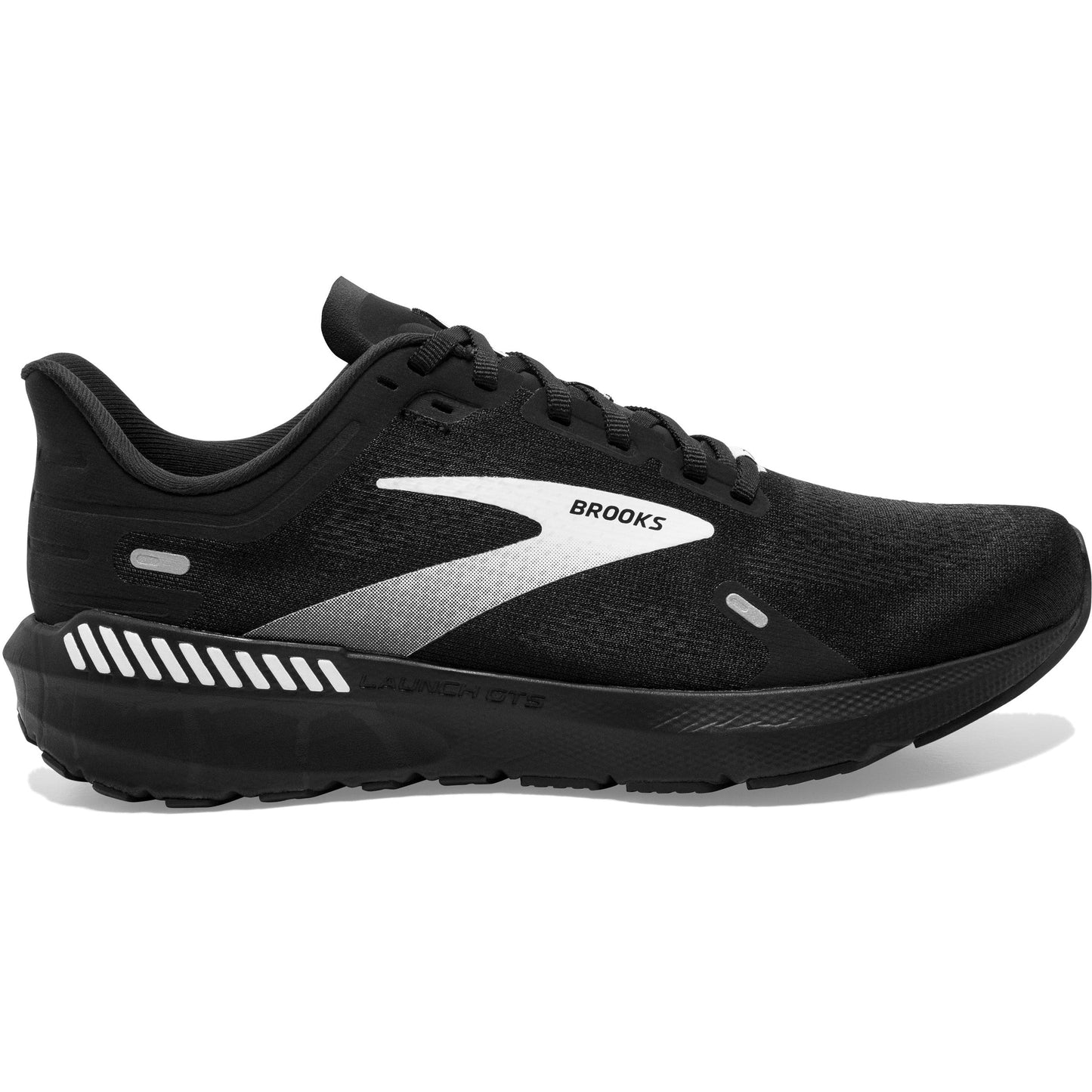 Men's Brooks Launch GTS 9, Black/White, 10 2E Wide