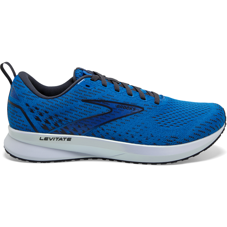 Men's Brooks Levitate GTS 5, Blue/India Ink/White, 9 D Medium