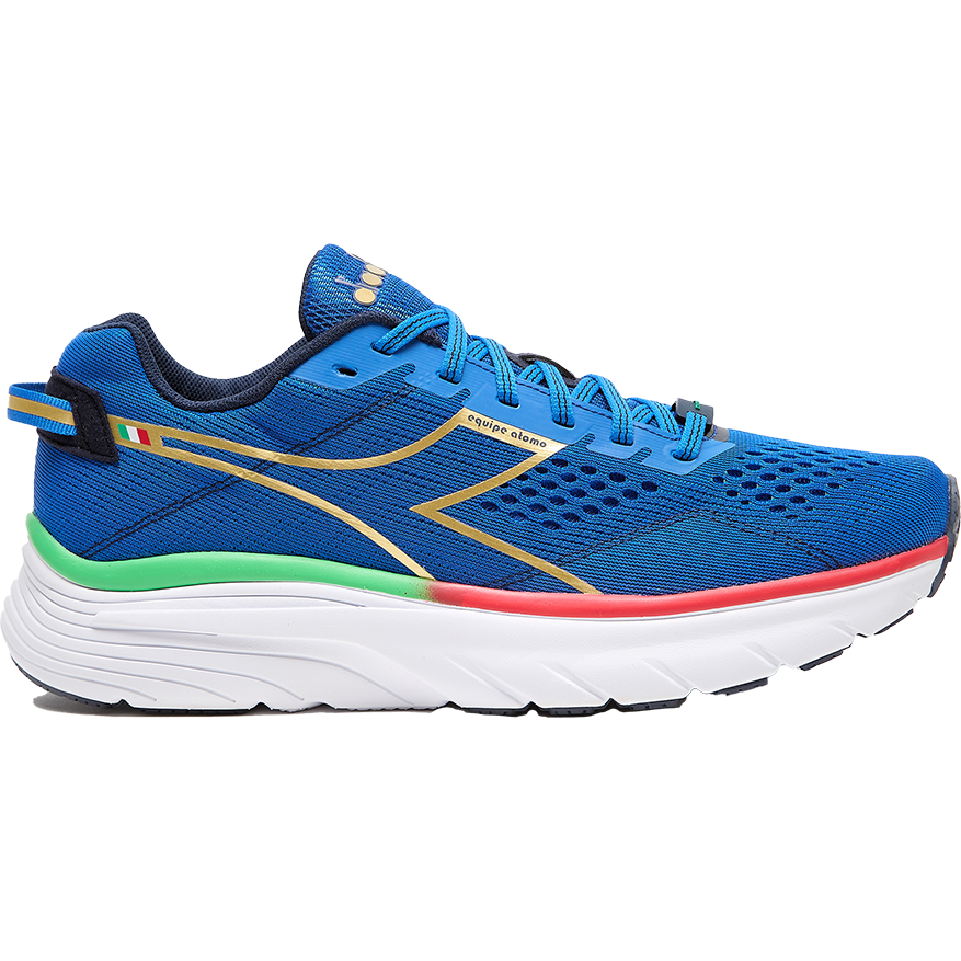 Men's Diadora Equipe Atomo, Royal Blue/Gold, 11.5 D Medium
