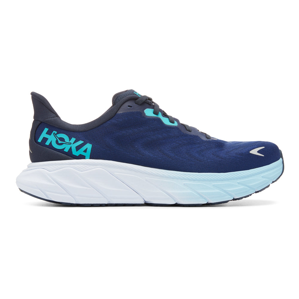 Men's Hoka One One Arahi 6, Outer Space/Bellwether Blue, 10.5 D Medium