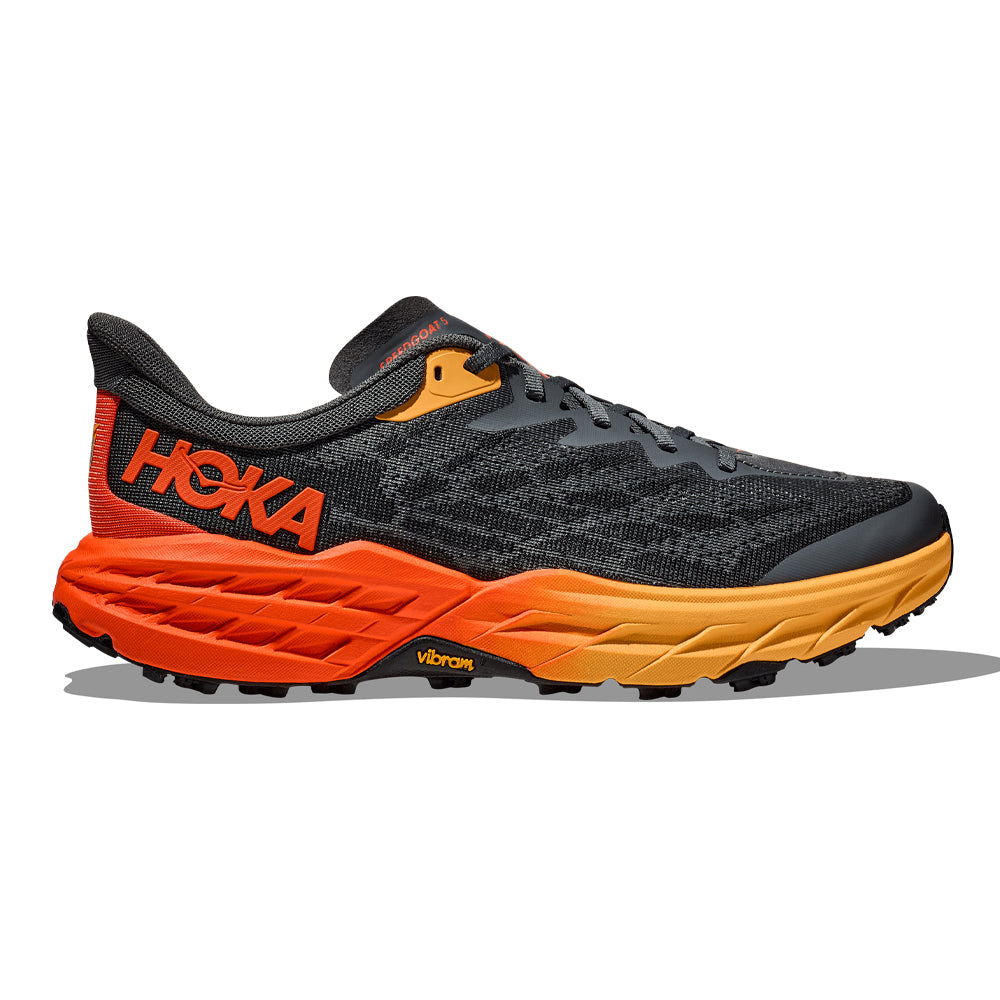 Men's Hoka One One Speedgoat 5, Castlerock/Flame, 10 D Medium