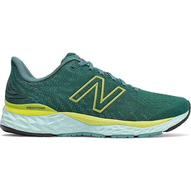 Men's New Balance Fresh Foam 880 v11, Trek/Sulphur Yellow, 11 D Medium