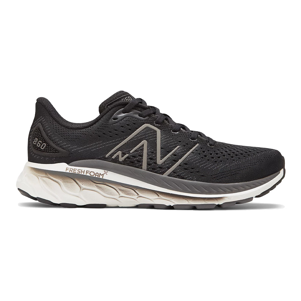 Men's New Balance Fresh Foam X 860v13, Black, 12 4E Extra Wide