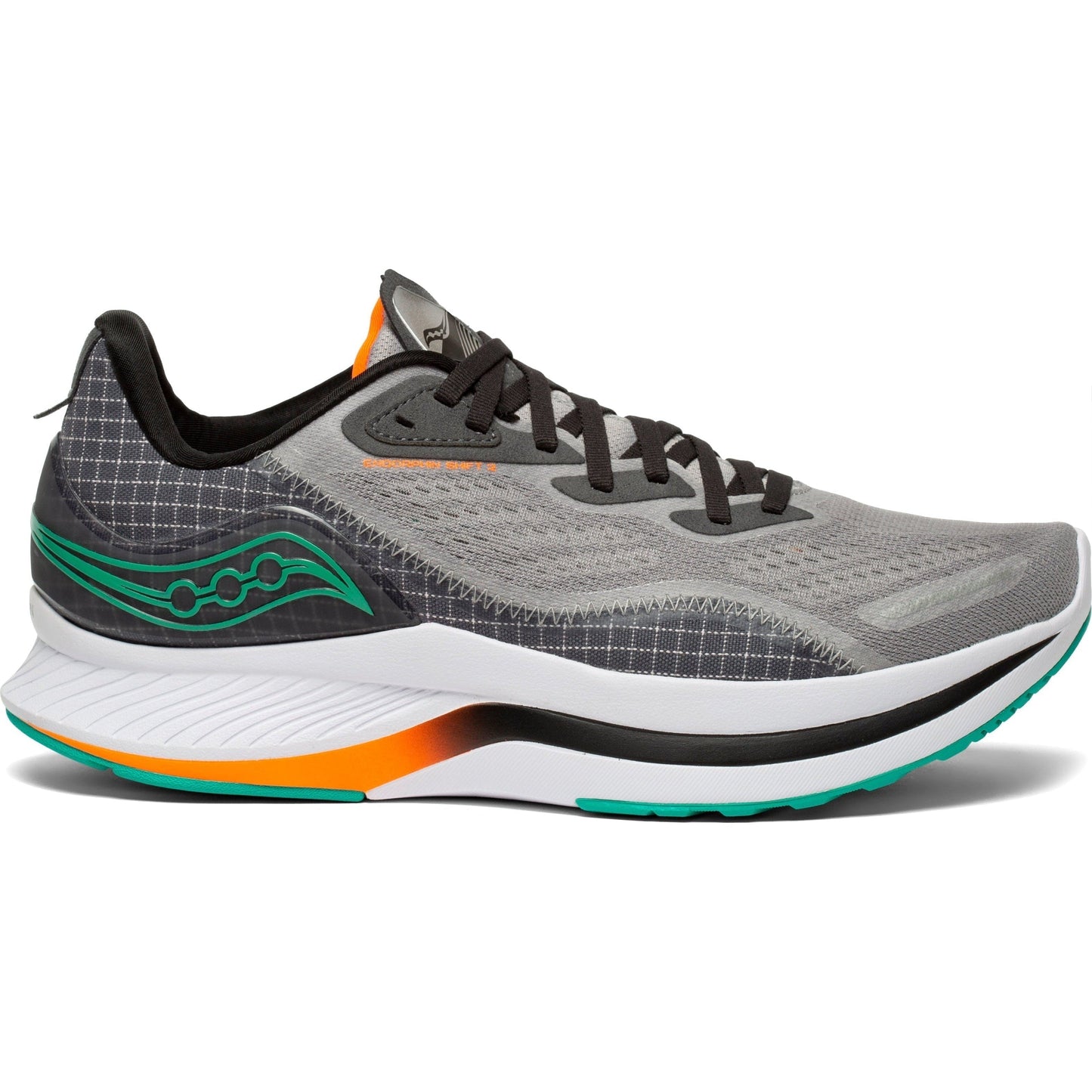 Men's Saucony Endorphin Shift 2, Alloy/Jade, 13 D Medium