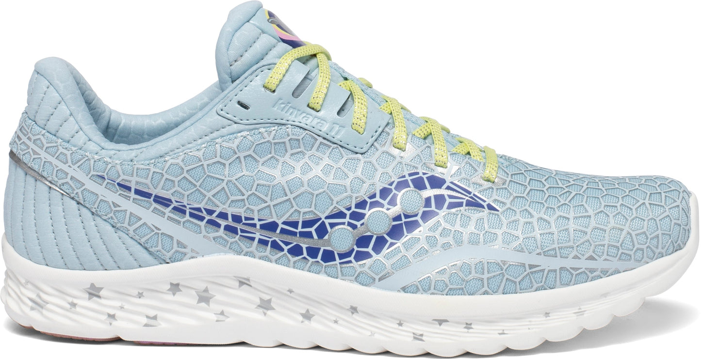 Women's Saucony Jordynn Kinvara 11, Blue/White, 8 B Medium