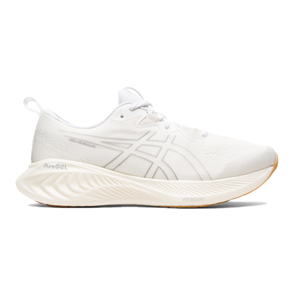 Women's Asics Gel-Cumulus 25, White/White, 10 B Medium