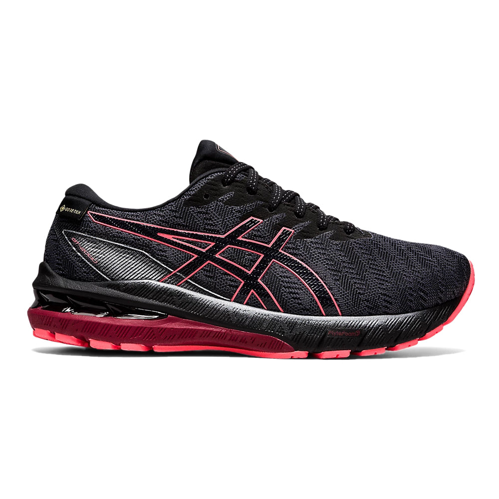 Women's Asics GT-2000 10 GTX, Carrier Grey/Black, 10 B Medium