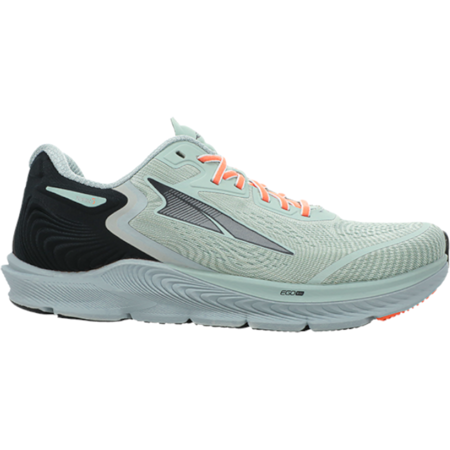 Women's Altra Torin 5, Gray/Coral, 7.5 B Medium